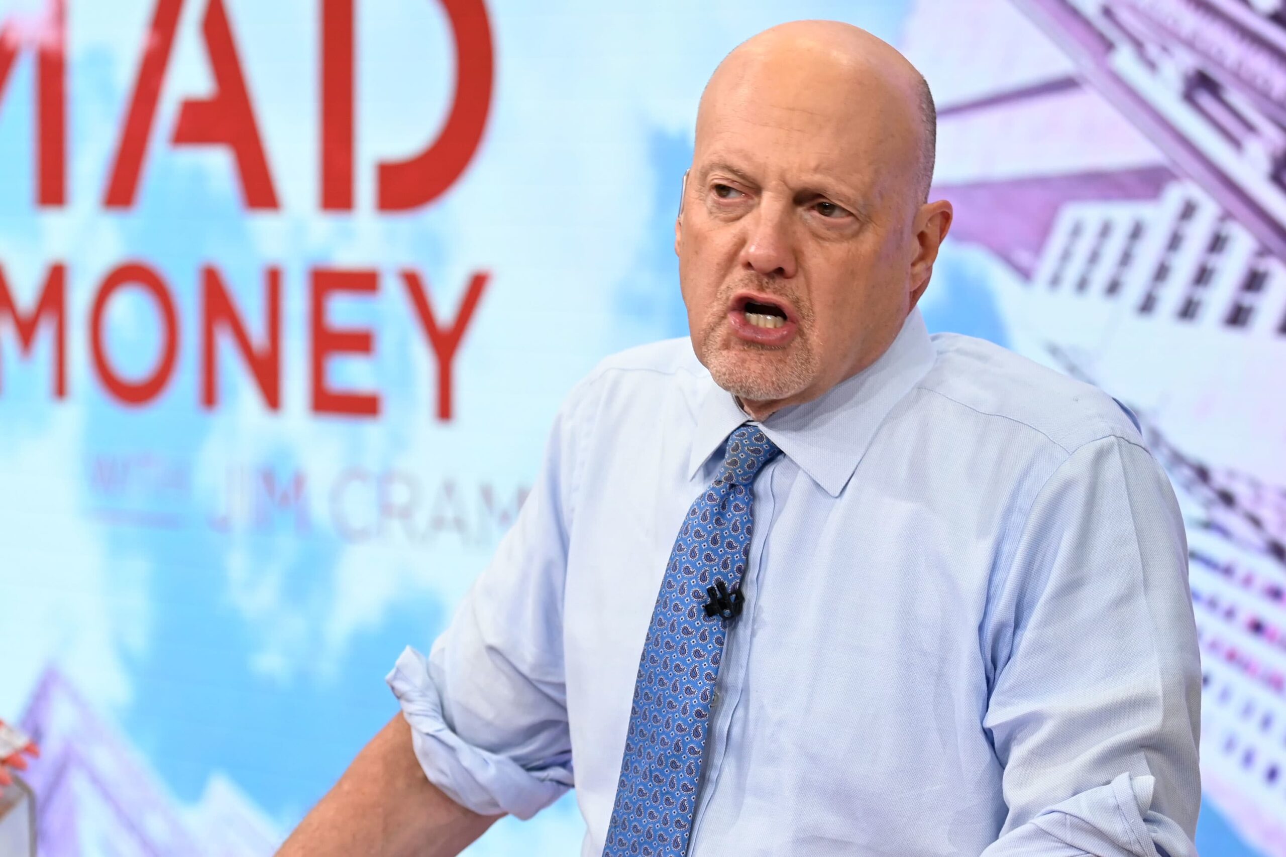 A number of outperforming stocks have bucked macro trends, Jim Cramer says