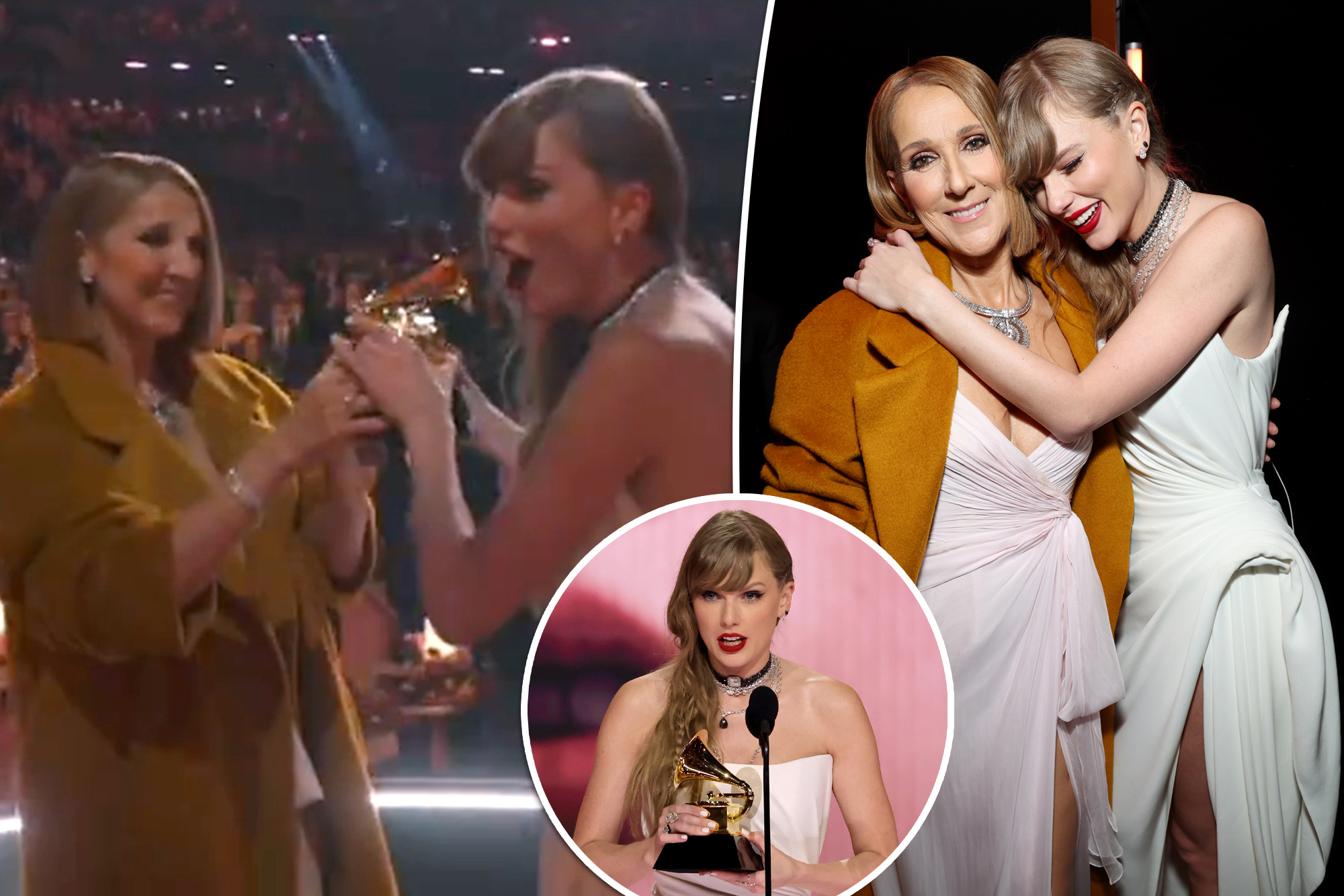 ‘Disgusting’ Taylor Swift called out for ignoring Céline Dion at the Grammys — see what she did next