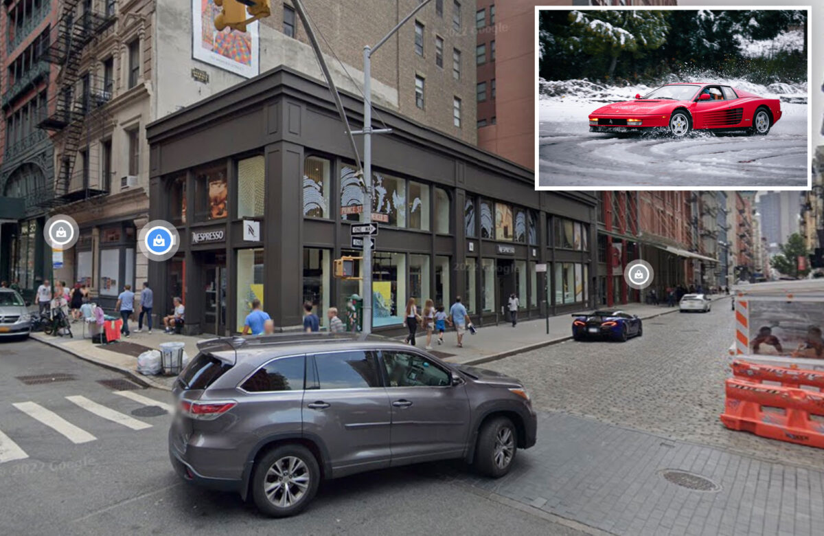 Ferrari heading to Soho after signing lease at 92 Prince St.