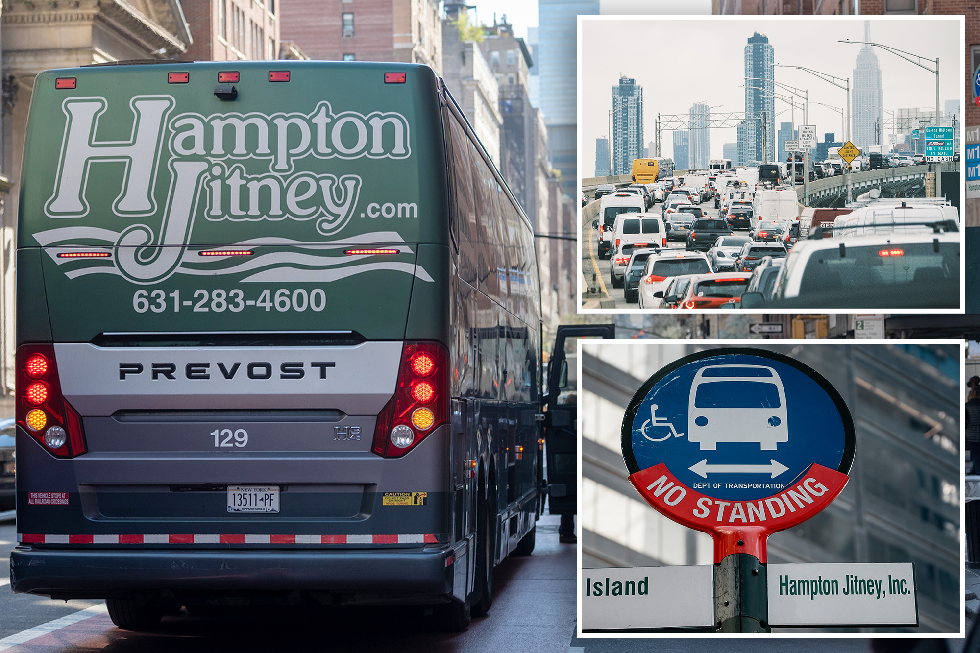 Hampton Jitney warns of higher fares, says NYC congestion pricing will double tolls for bus operator